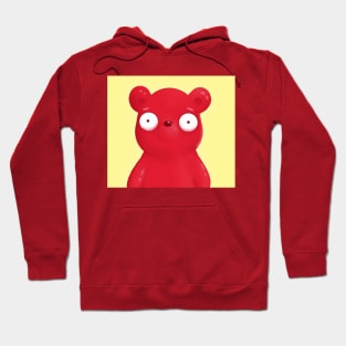 scared face Hoodie